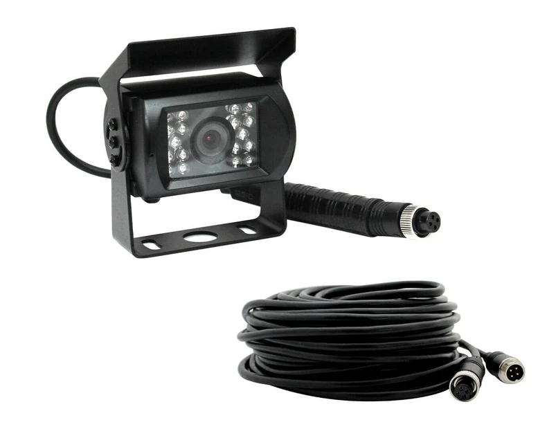 4 PIN Heavy Duty 12V 24V CCD IR Reversing Camera