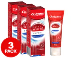 3 x Colgate Optic White Expert High Impact Toothpaste Sparkling Mint 85g