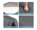 S.E. Folding Mattress Foldable Fabric Sofa Lounge Chair Foam Portable