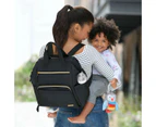 Skip Hop Main Frame Wide Open Baby Backpack - Black