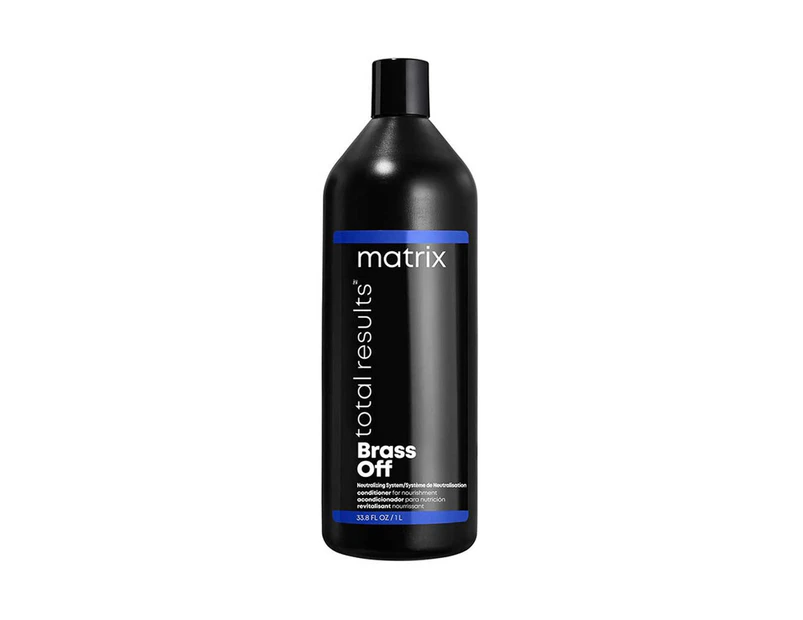 Matrix Total Results Brass Off 1 Litre Shampoo And Conditioner