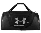 Under Armour 101L UA Undeniable 5.0 Large Duffle Bag - Black/Metallic Silver