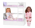 Our Generation Good Night, Sleep Tight Pajama Outfit & Accessories For 46cm Dolls - Pink