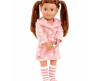 Our Generation Good Night, Sleep Tight Pajama Outfit & Accessories For 46cm Dolls - Pink
