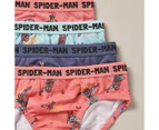 4 Pack Spider-Man Briefs - Red