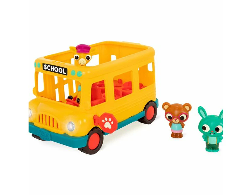 B. toys Bonnie'S School Bus Musical Toy Bus