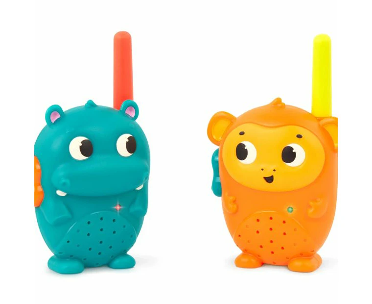 B. toys Hippo & Monkey Walkie-Talkies Walkie-Talkie Set