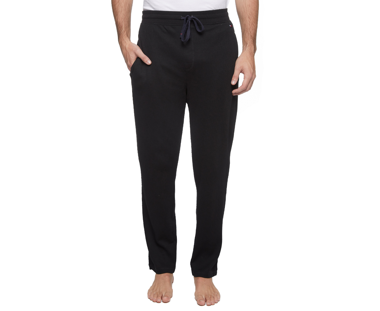 Tommy Hilfiger Men's Thermal Sleep Pants / Pyjama Pants - Black | Catch ...