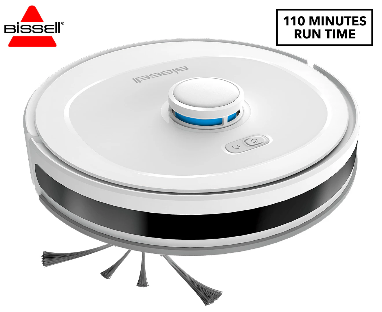 bissell spinwave r5 robotic mop & vacuum white