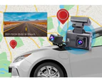 Elinz 4K 2K Dual Dash Cam WiFi GPS  Dashboard Camera Recorder WDR Night Vision Car Charger 32GB