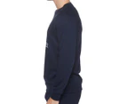 Tommy Hilfiger Men's 1985 Crest French Terry Long Sleeve Tee / T-Shirt / Tshirt - Dark Navy