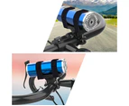 Bike Rack Mountain Mountain Bike Flashlight Bracket Band Riding Sound Universal Accessory (Black)