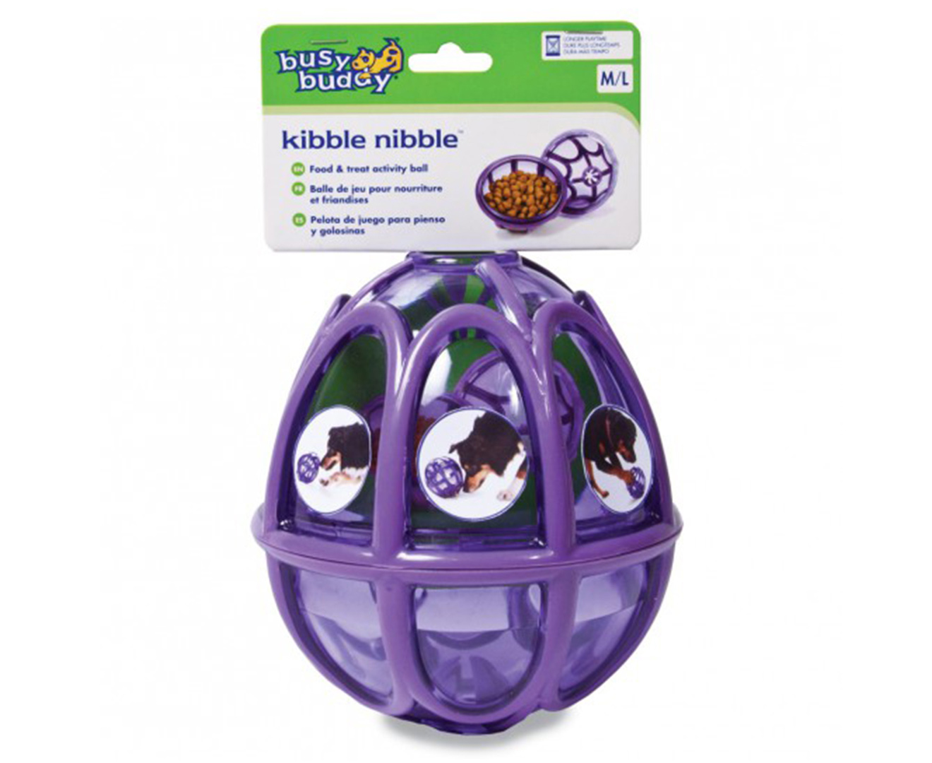 Kibble nibble 2024 dog feeder ball