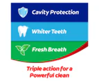 3 x Colgate Triple Action Toothpaste Original Mint 165g