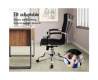 ALFORDSON Office Chair Ergonomic Black - High Back