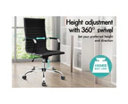 ALFORDSON Office Chair Ergonomic Black - High Back