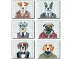 Cinnamon Dogs Dinner Placemats Set of 6