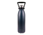 Oasis Stainless Steel Double Wall Insulated Drink Bottle 1.5L Hammertone Blue