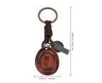 1Pc Cowboy Hat Key Ring Vintage Keychain Personalized Metal Key Holder