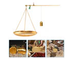 Daily Use Gram Scale Multi-function Tea Leaf Scale Copper Dried Fruit Scale Medicine Accessory