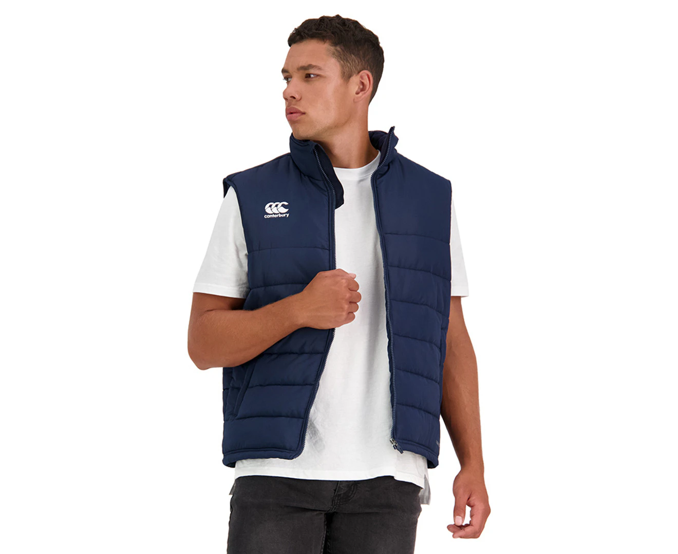 Canterbury Men's Core Gilet Puffer Vest - Navy