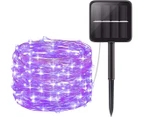 Solar Fairy Light - Purple 100 Light