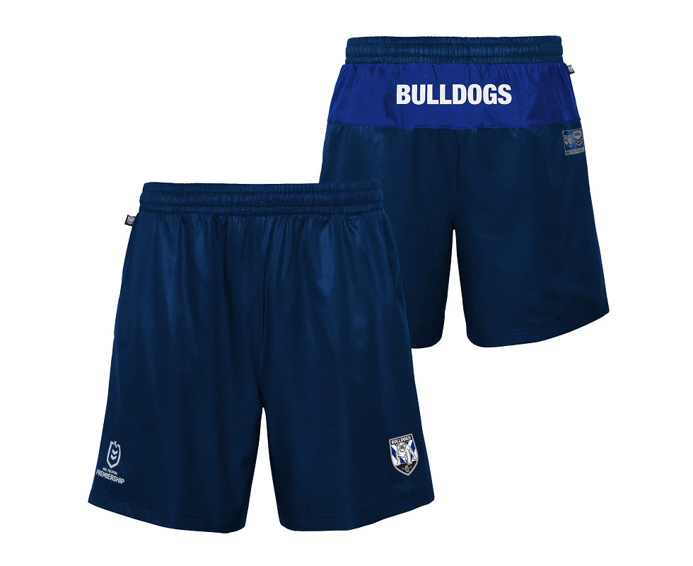 Canterbury Bankstown Bulldogs NRL 2023 Outerstuff Performance Shorts Size S-2XL!