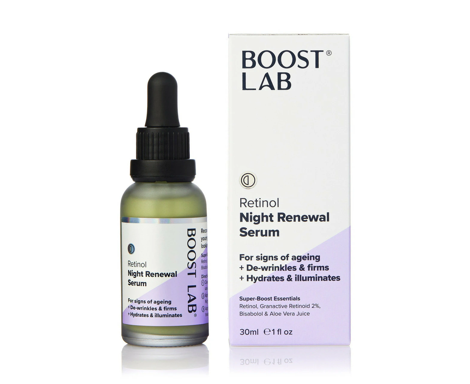 Boost Lab Retinol Night Renewal Serum 30ml