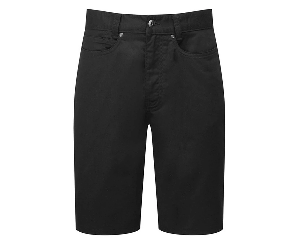 Premier Mens Performance Chino Shorts (Black) - RW8757