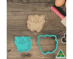 Pokemon Set of 9 Cookie Cutter and Embosser Stamp