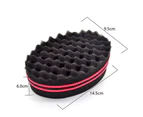 1Pc Varied Small Hair Twist Sponge Brush For Dreads Locking Twist Afro Curl Coil Wave Hair Care Tool