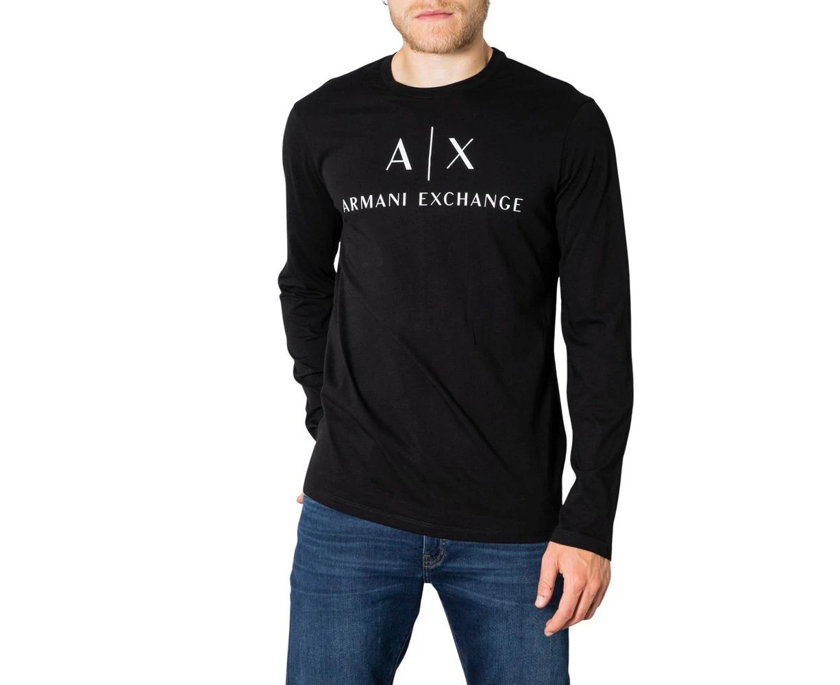 Armani Exchange Men's Black T-Shirt