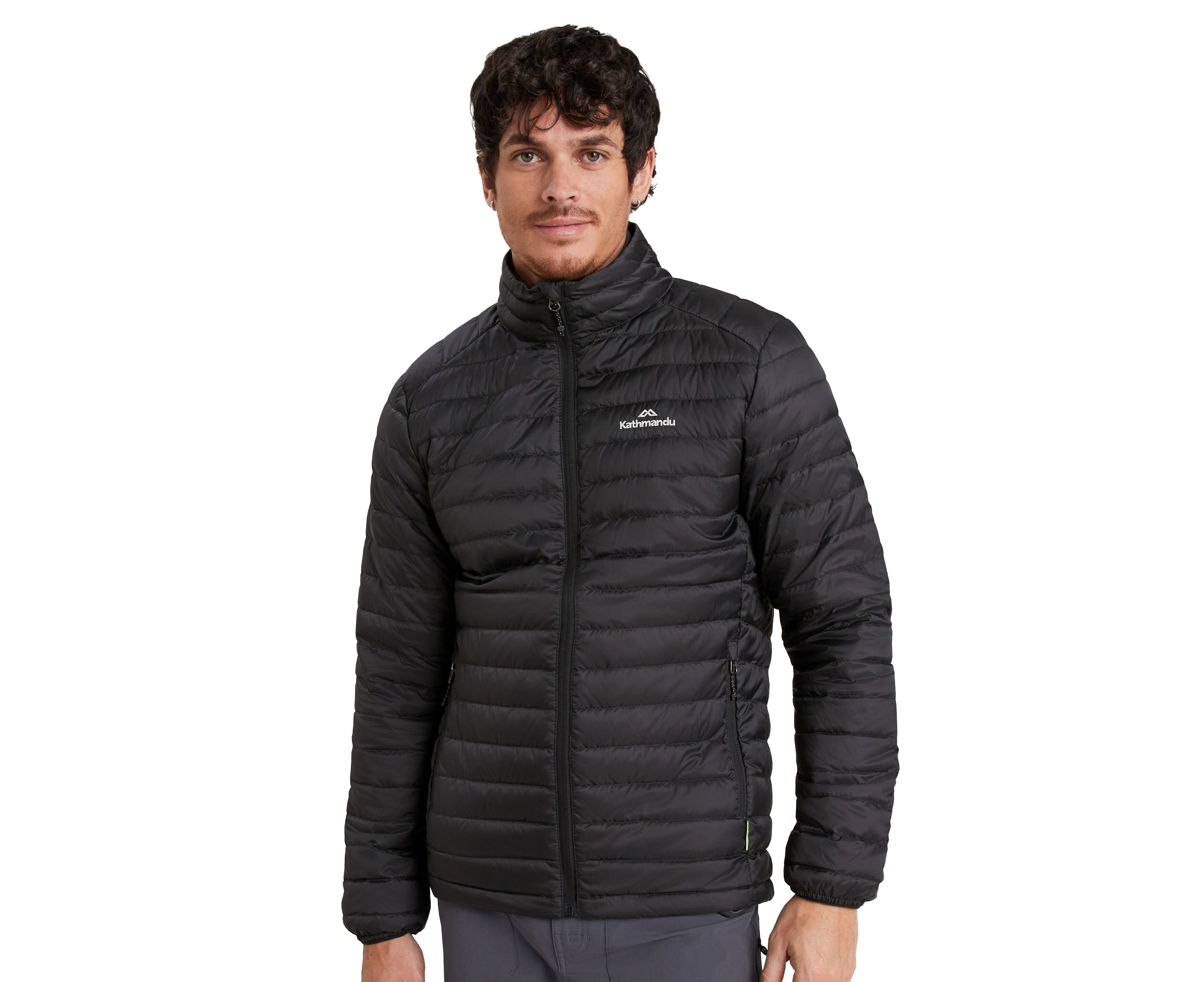 Kathmandu Heli Lightweight Water-Repellent Warm Mens Down Puffer Jacket ...