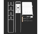 Home Freestanding Vacuum Stand Rack White Vacuum Cleaner Floor Rack for Dyson/Xiaomi Metal Bracket