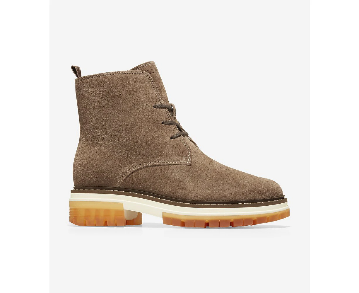 Cole Haan Tahoe Featherfeel Lace-Up Boot / Brown Suede