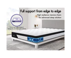 STARRY EUCALYPT Mattress Bonnell Spring Queen Size Foam Bed Medium 18cm