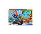 Hot Wheels City T-Rex Chomp Down playset - Blue