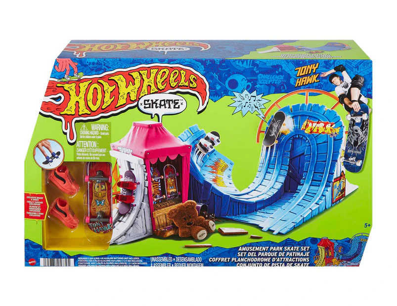 Hot Wheels Skate Amusement Park Playset