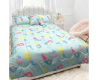 5 Piece Kids Comforter Set | 5pc Childrens Bedding Set | Kids Decor Bedding | 2 Sizes - 12 Designs - Mermaids