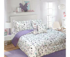 5 Piece Kids Comforter Set | 5pc Childrens Bedding Set | Kids Decor Bedding | 2 Sizes - 12 Designs - Cats