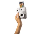 Fujifilm Instax Mini 12 Instant Camera - Clay White