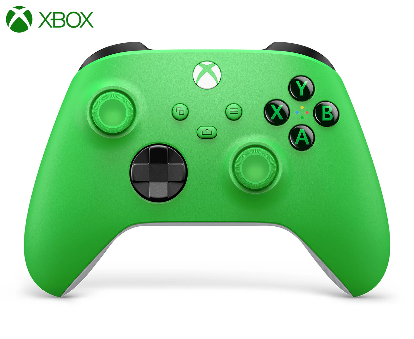 Microsoft Xbox Wireless Controller - Velocity Green for Xbox Series X/S, Bluetooth Compatible with Windows 10/11 PCs, Android [QAU-00092]