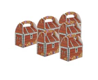 20pcs Portable Treasure Boxes Cookie Packing Boxes Candy Packaging Boxes