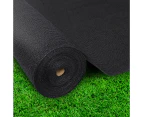 Instahut 90% Shade Cloth 1.83x10m Shadecloth Sail Heavy Duty Black