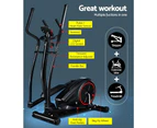 Everfit Exercise Bike Elliptical Cross Trainer Home Gym Fitness Machine LCD