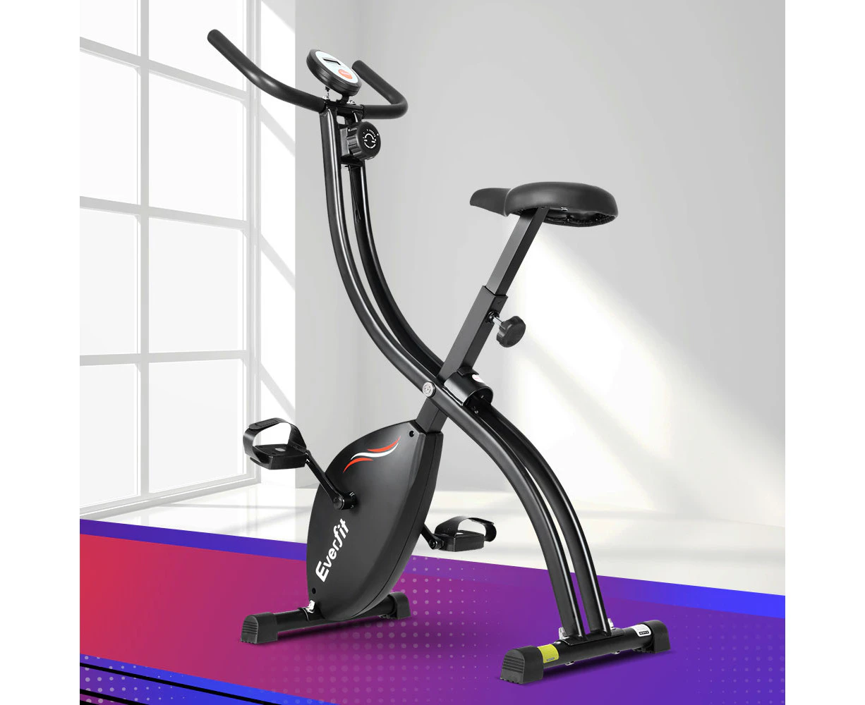 Everfit Folding Exercise Bike Magnetic X-Bike Bicycle Indoor Cycling Cardio