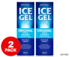 2 x ICE GEL Therapy Fast Temporary Relief Gel 100g