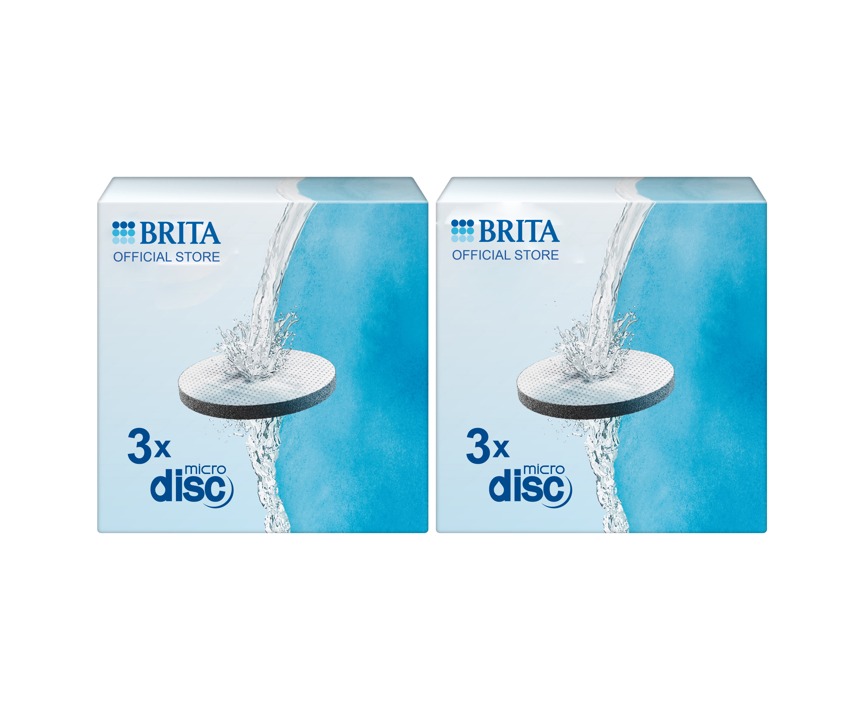 Genuine Brita Micro Disc Filter Refills Replacement For Active Water Bottle