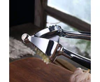 Stainless steel Garlic Press Professional Garlic Mincer And Press Ginger Mincer Heavy Soft-Handled Crush Squeezer