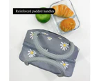 Floral Lunch Bag Cute Insulated Lunch Bag Reusable Thermal Lunch Box Lunch Box For Meal Prep